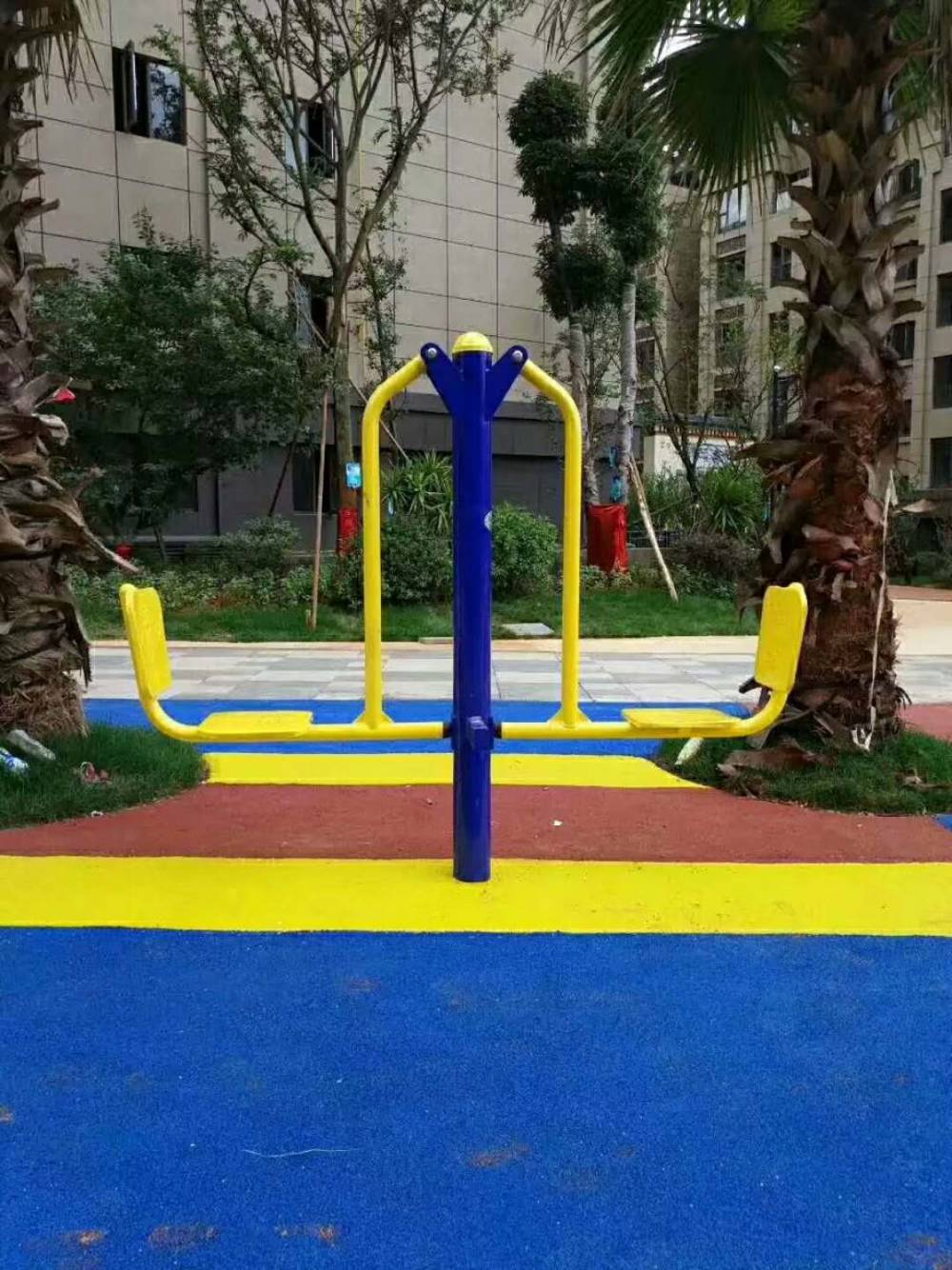 小区室外健身 中老年健身 学校健身器材 公园广场健身路径双人坐蹬(图3) 小区室外健身 中老年健身 学校健身器材 公园广场健身路径双人坐蹬(图3)